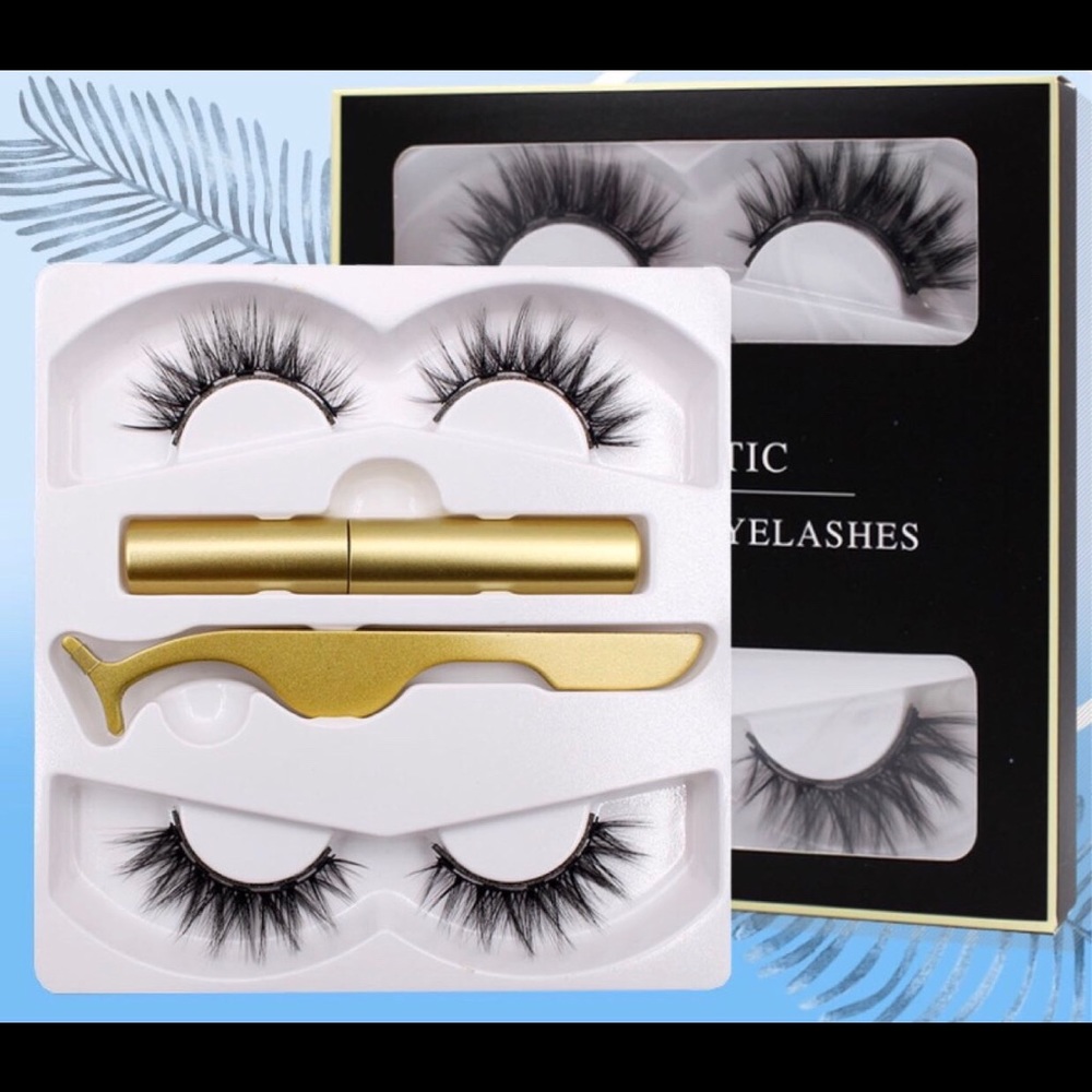 Magnetic eyelash kit
